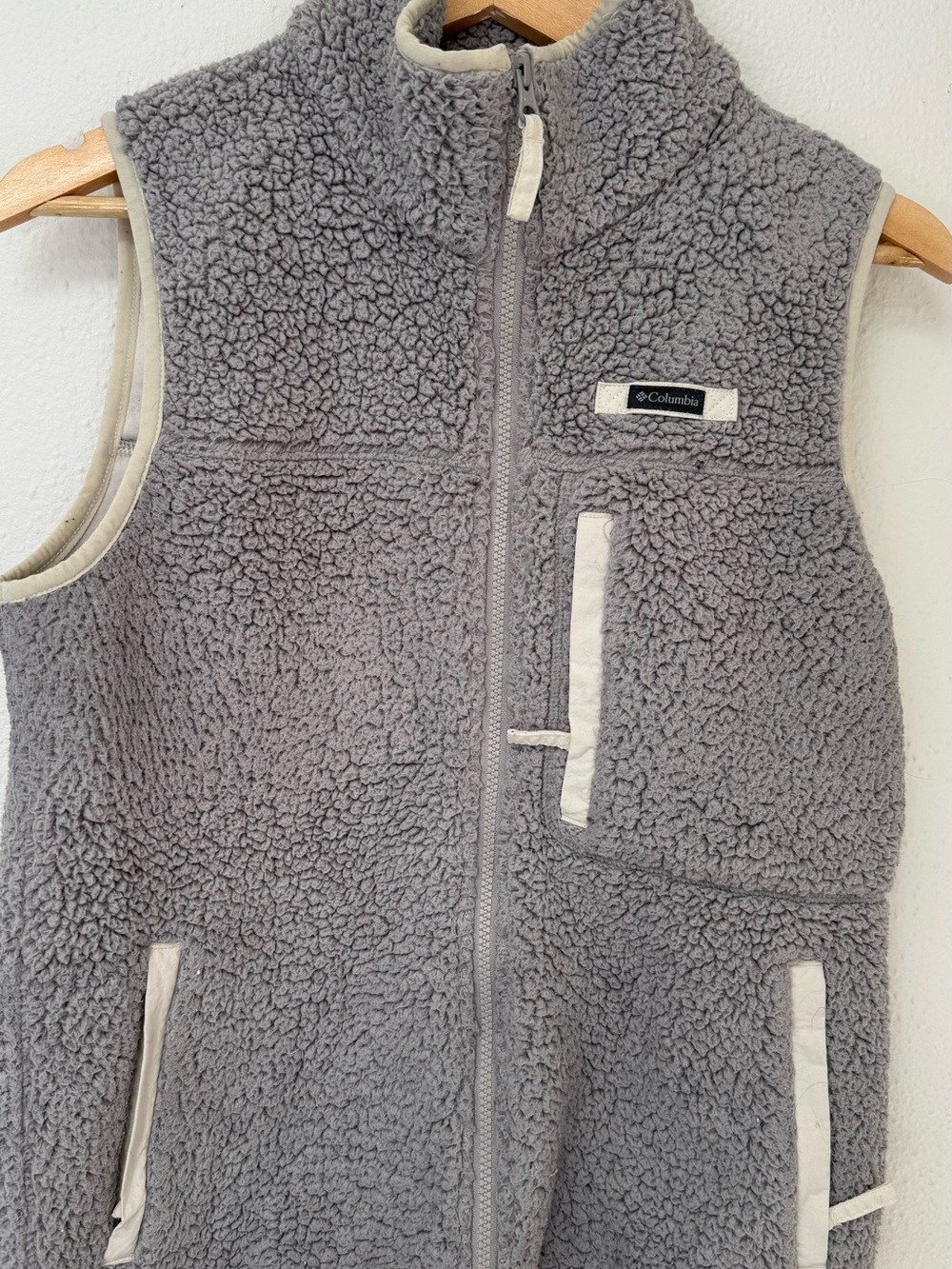 Columbia Gray Fleece-Lined Jacket